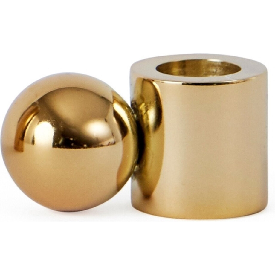 Oyoy Palloa kandelaar goud 2cm Oyoy Palloa kandelaar goud 2cm afbeelding 1