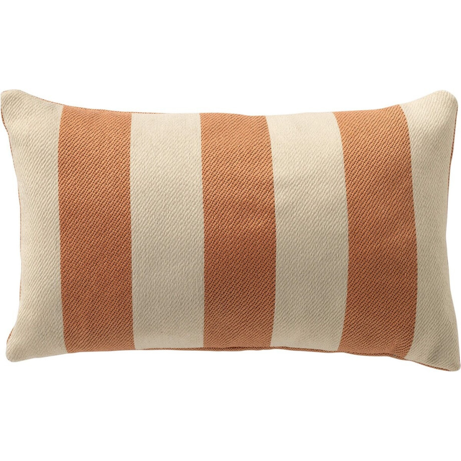 Dutch Decor CYRUS - kussenhoes 30x50 cm - waterafstotend en uv-bestendig - gestreept - Peach Bloom - rood Dutch Decor CYRUS - kussenhoes 30x50 cm - waterafstotend en uv-bestendig - gestreept - Peach Bloom - rood afbeelding 1