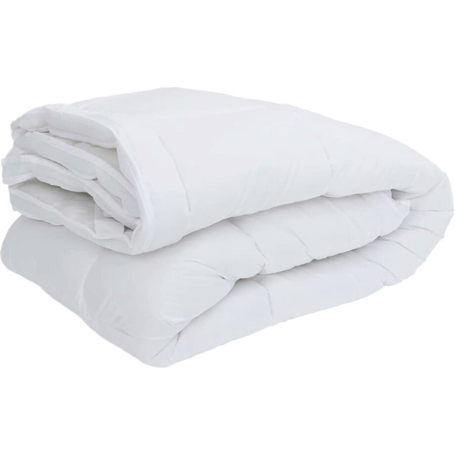 vidaXL - Matrasbeschermer - 200x220 - cm - wit vidaXL - Matrasbeschermer - 200x220 - cm - wit afbeelding 1