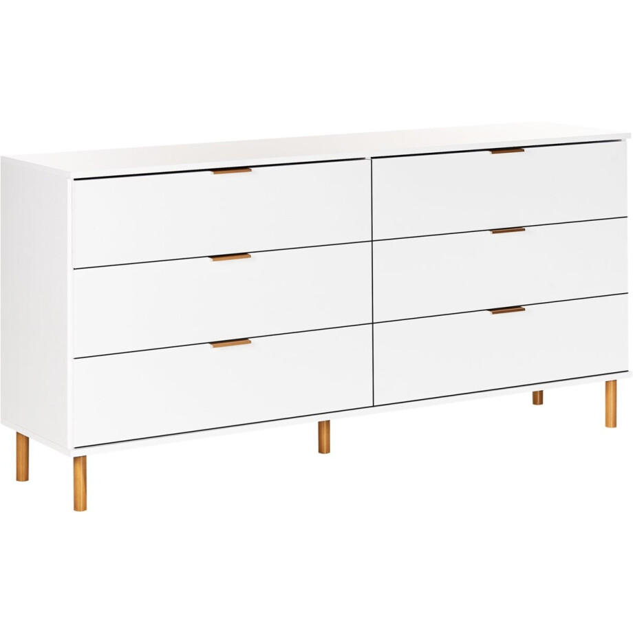 BELIANI WALPOLE - Ladekast - Wit - Hout afbeelding 1