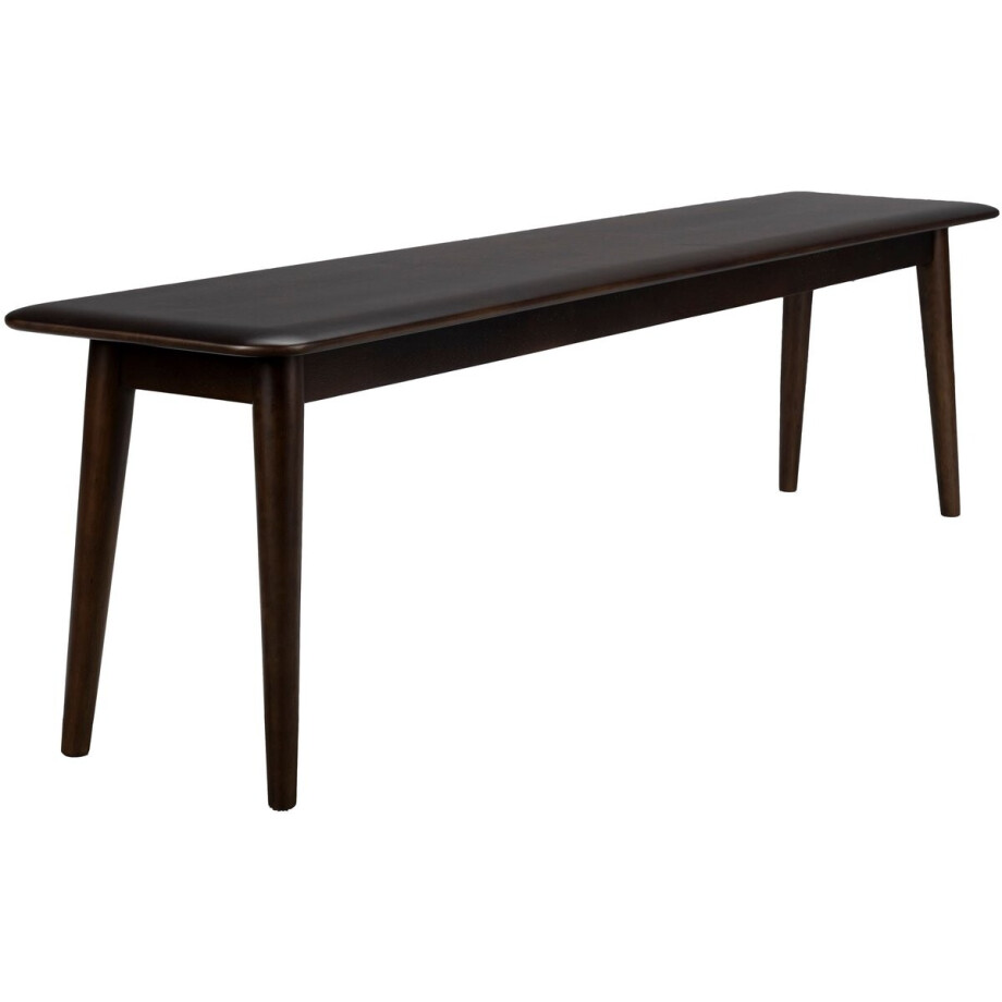 Dutchbone Elroy Eetkamerbank Hout 160 cm Bruin Dutchbone Elroy Eetkamerbank Hout 160 cm Bruin afbeelding 1