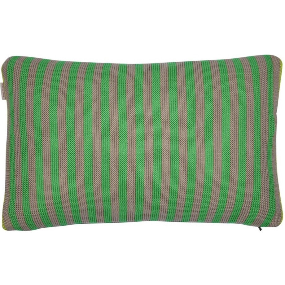 Sierkussen Pip Studio Bonsoir Stripe Cushion - Green Sierkussen Pip Studio Bonsoir Stripe Cushion - Green afbeelding 1