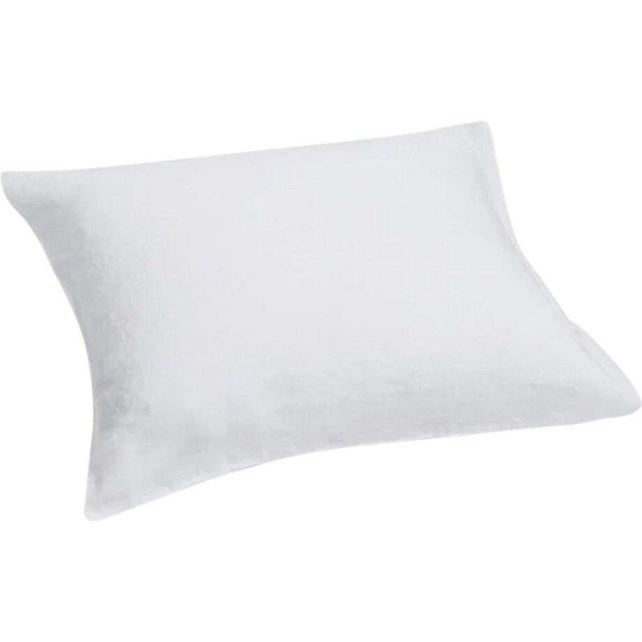 Yumeko kussensloop gewassen linnen wit 60x70 - Biologisch & ecologisch - 1 stuk Yumeko kussensloop gewassen linnen wit 60x70 - Biologisch & ecologisch - 1 stuk afbeelding 1