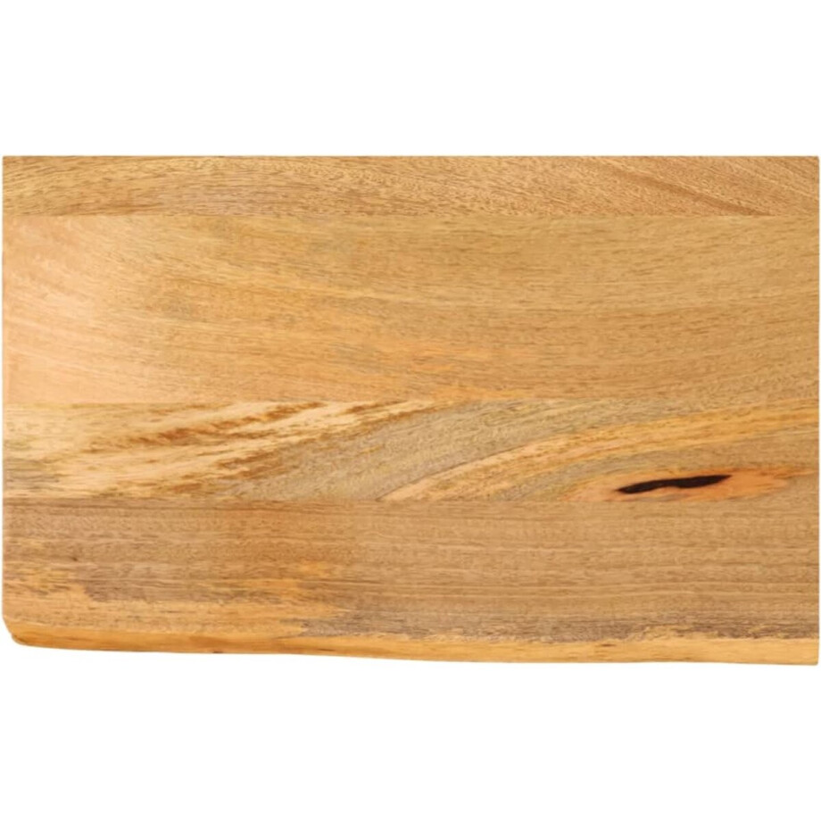 vidaXL - Tafelblad - met - natuurlijke - rand - 40x20x2,5 - cm - massief - mangohout vidaXL - Tafelblad - met - natuurlijke - rand - 40x20x2,5 - cm - massief - mangohout afbeelding 1