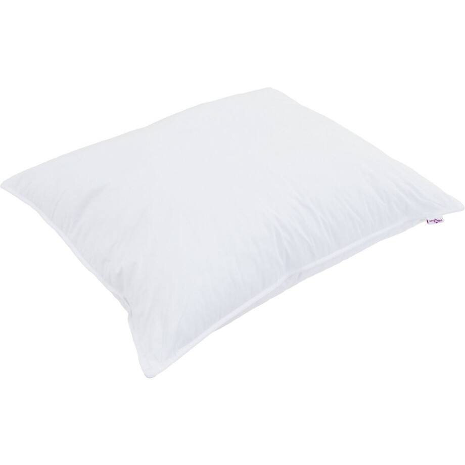 vidaXL - Deken - Set - met - kussen - 2 - st - Wit - Microvezel afbeelding 1