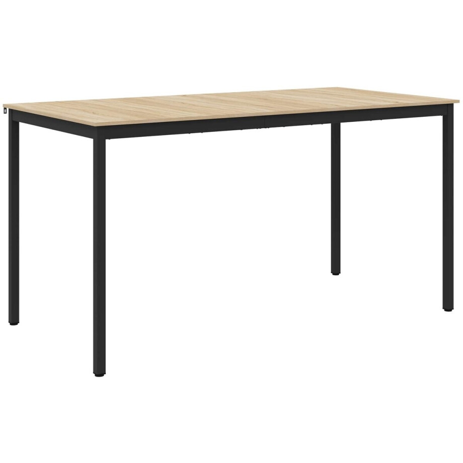 vidaXL - Staande - Bartafel - Bewerkt - hout afbeelding 1