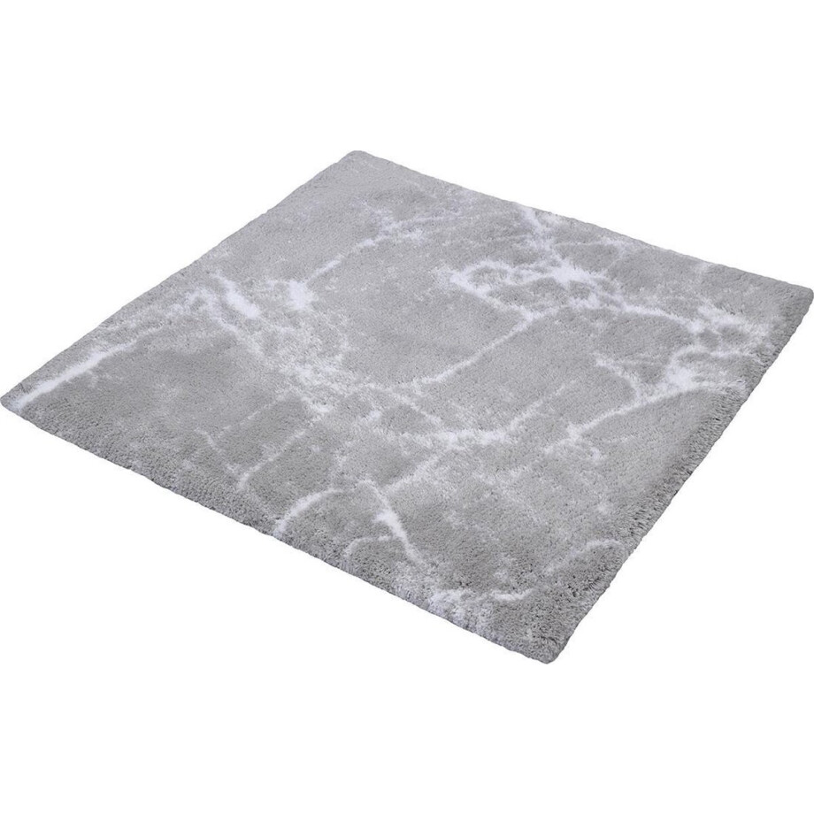 Badmat Como zilvergrijs, 60x60cm afbeelding 1