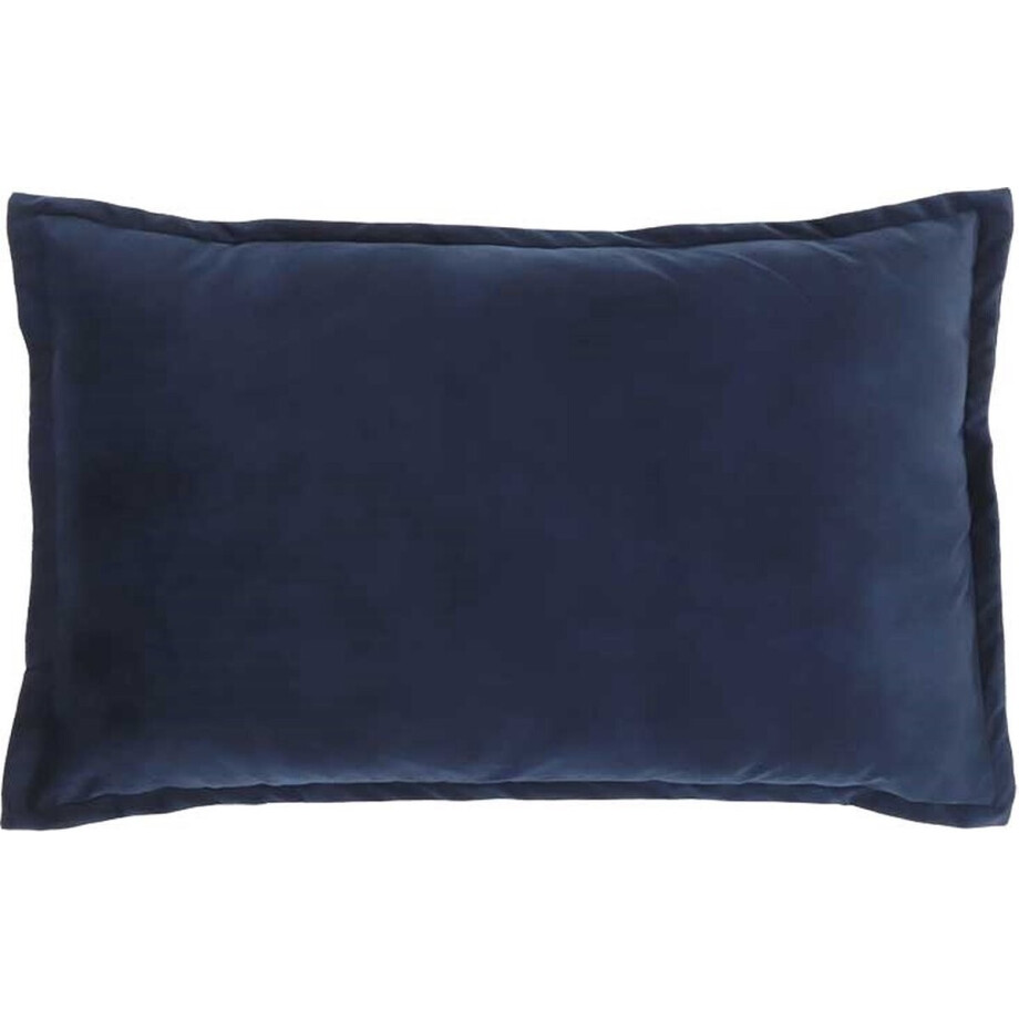 Unique Living - Kussen Basics - 40x60cm - Blauw Unique Living - Kussen Basics - 40x60cm - Blauw afbeelding 1