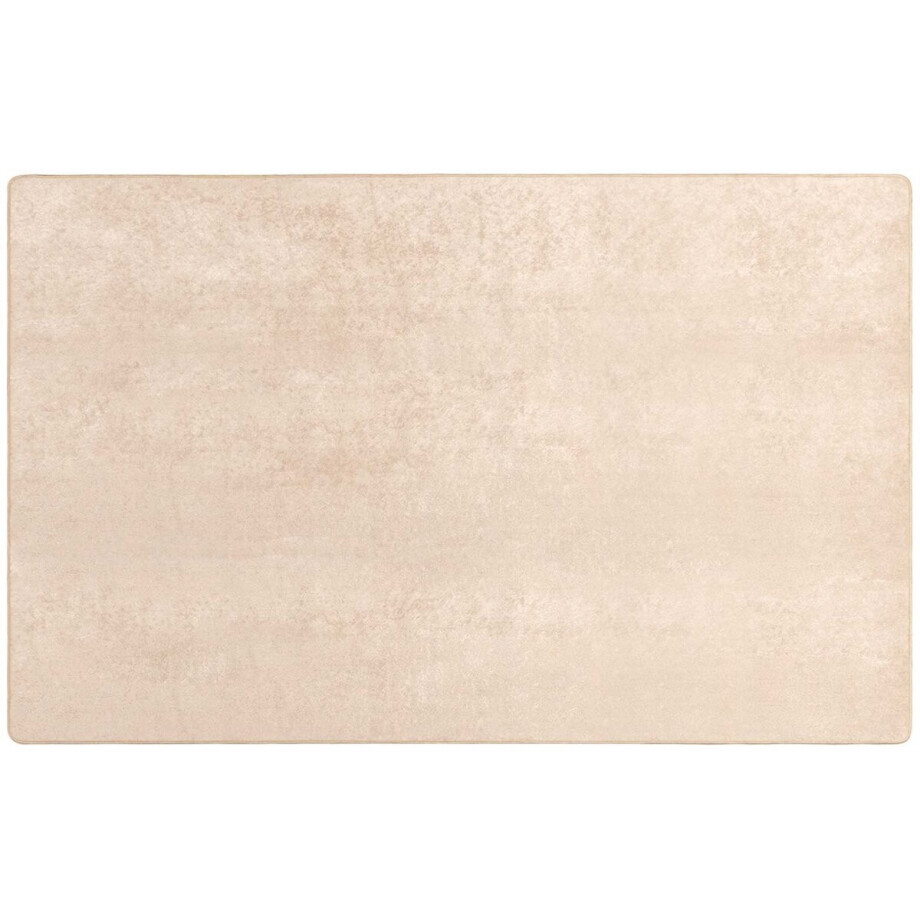 vidaXL - Tapijt - Runner - MARSA - Crème - 150 - x - 230 - cm - Polyester - en - PVC vidaXL - Tapijt - Runner - MARSA - Crème - 150 - x - 230 - cm - Polyester - en - PVC afbeelding 1