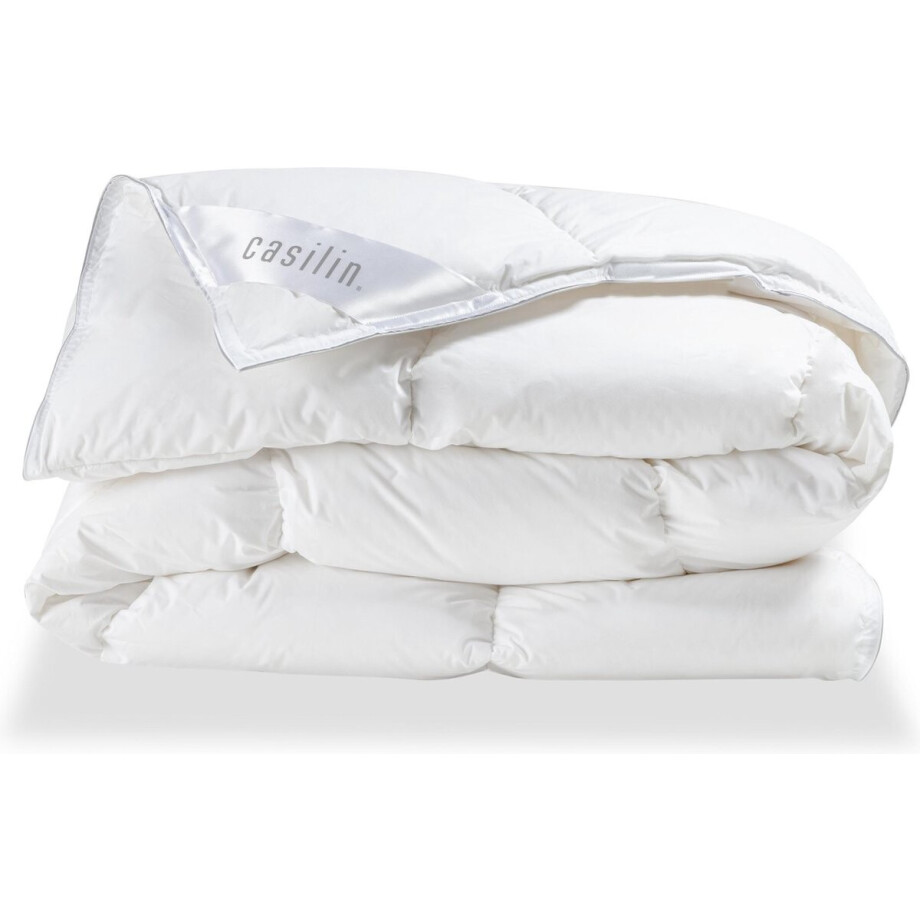 Casilin Donsdeken 1 Persoons 140 x 200cm Dekbed - 100% Ganzendons - Winterdekbed - Hotelkwaliteit - Wit afbeelding 1