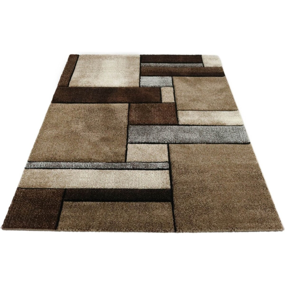 Vloerkleed Brilliance 661-71 Brown-200x290 cm Vloerkleed Brilliance 661-71 Brown-200x290 cm afbeelding 1