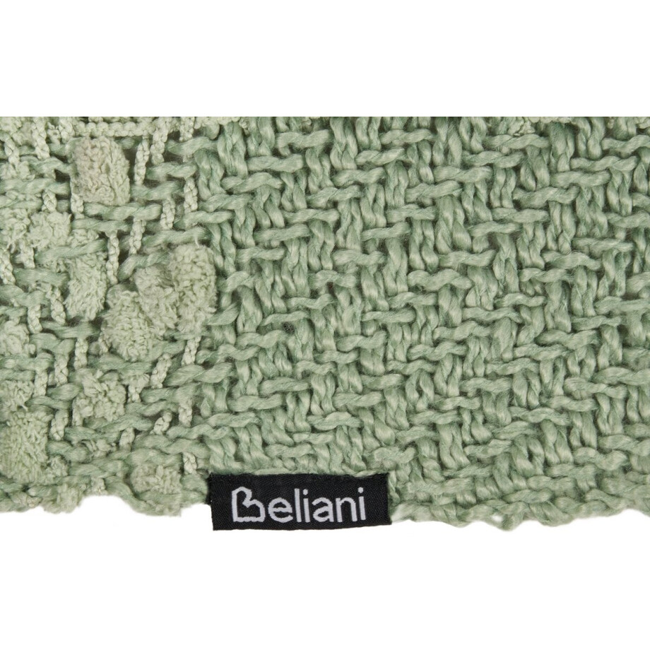 BELIANI VELLA - Plaid - Groen - 220 x 240 cm - Polyester BELIANI VELLA - Plaid - Groen - 220 x 240 cm - Polyester afbeelding 1