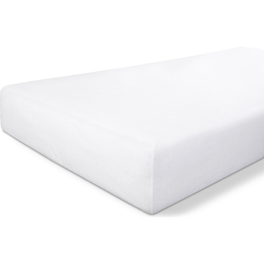 Walra Molton Cotton Cover - 180x200 - Wit afbeelding 1