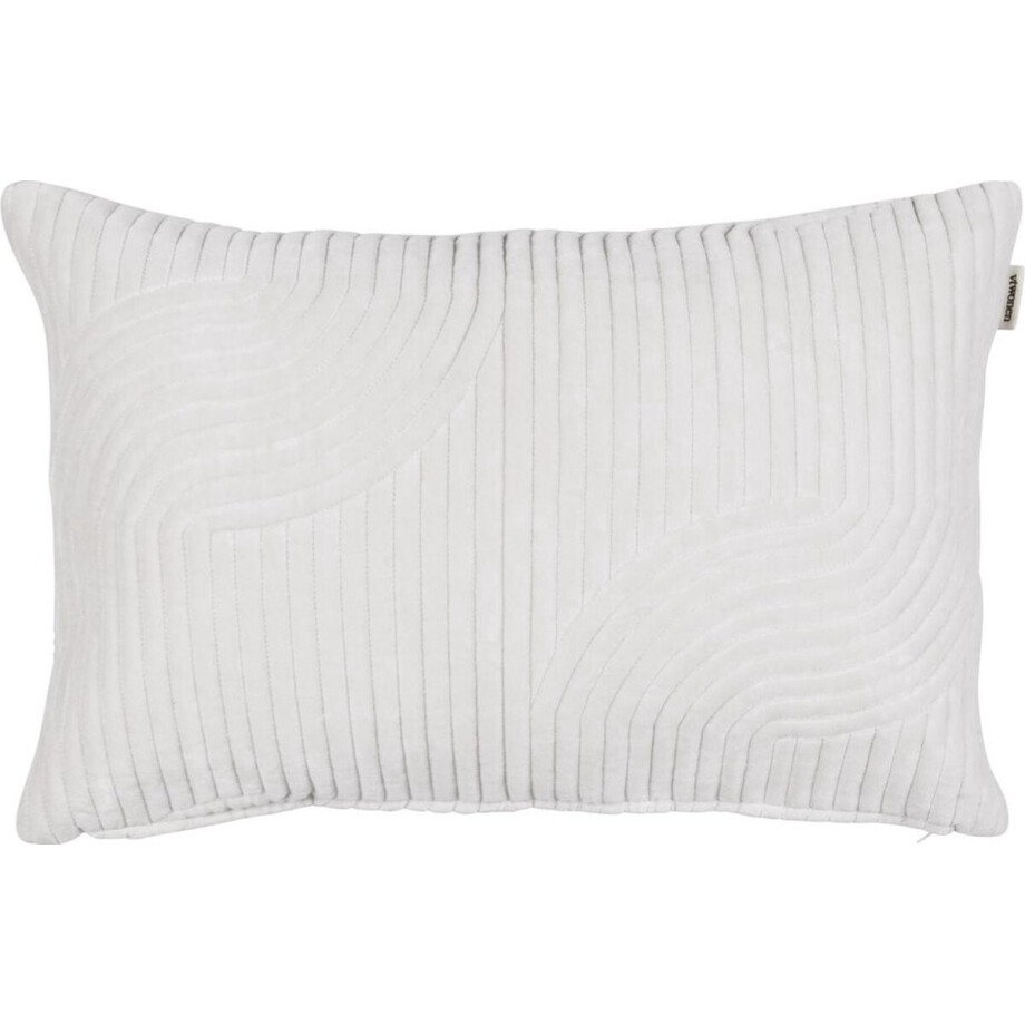 Vtwonen Broom Bow Sierkussen - 40x60 cm - Naturel Vtwonen Broom Bow Sierkussen - 40x60 cm - Naturel afbeelding 1