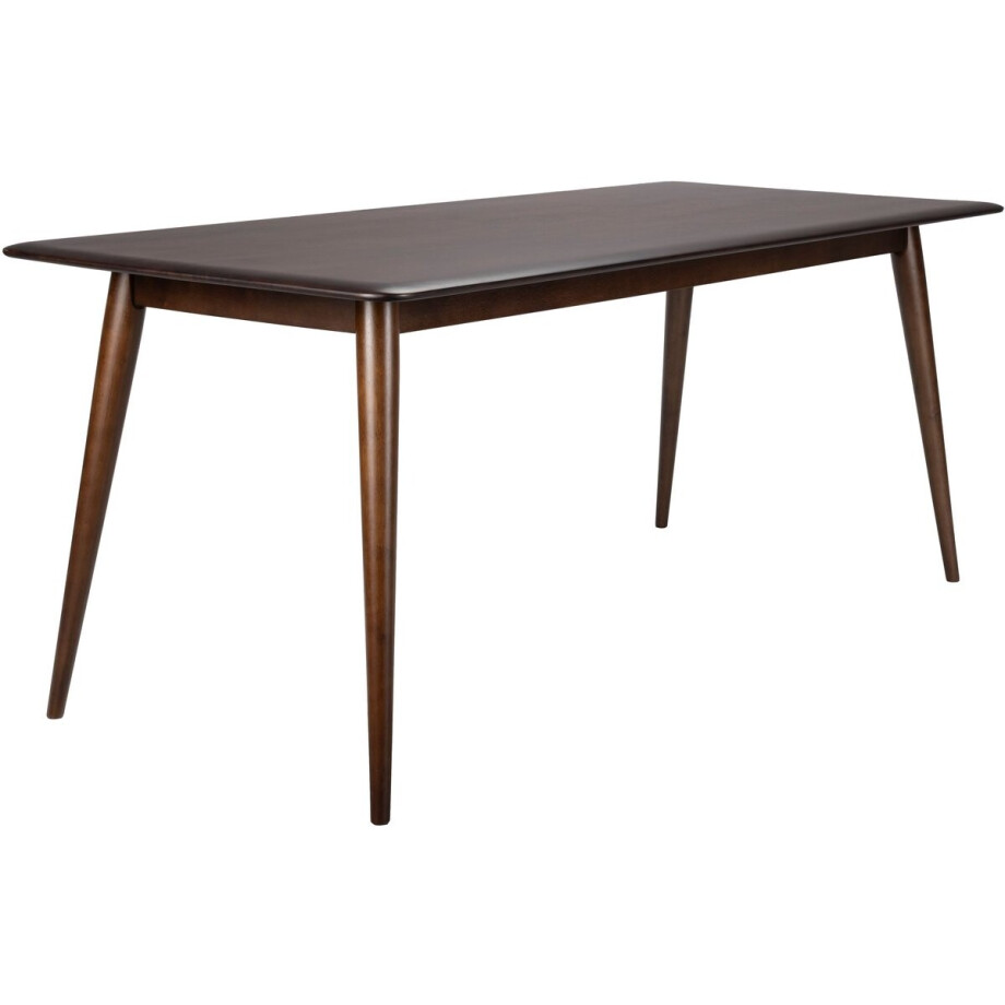 Dutchbone Elroy Eettafel 180x80 cm Hout Walnootkleur Bruin Dutchbone Elroy Eettafel 180x80 cm Hout Walnootkleur Bruin afbeelding 1