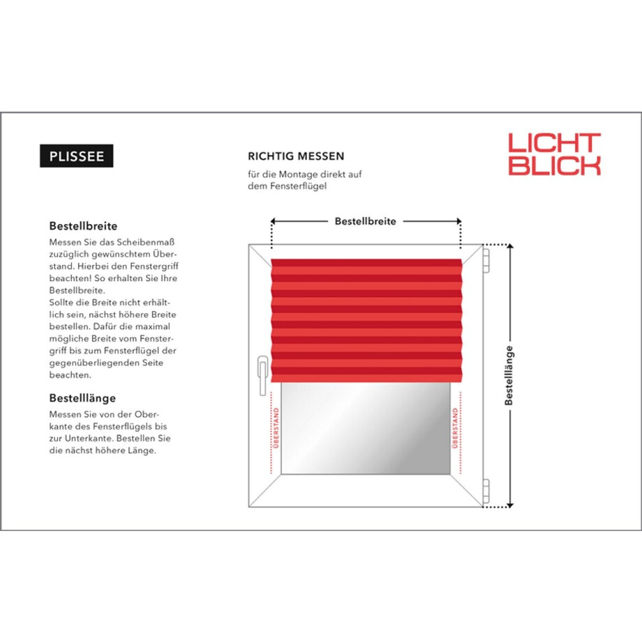 Plisségordijn met honingraatmotief Angelholm afbeelding 1