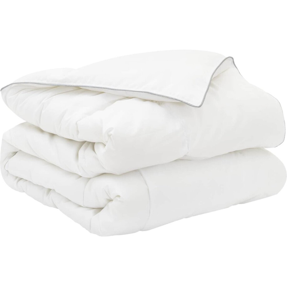 vidaXL - Zomer - Deken - 140 - x - 200 - cm - Zomer - 150 - gsm - Bamboevezel - Wit vidaXL - Zomer - Deken - 140 - x - 200 - cm - Zomer - 150 - gsm - Bamboevezel - Wit afbeelding 1
