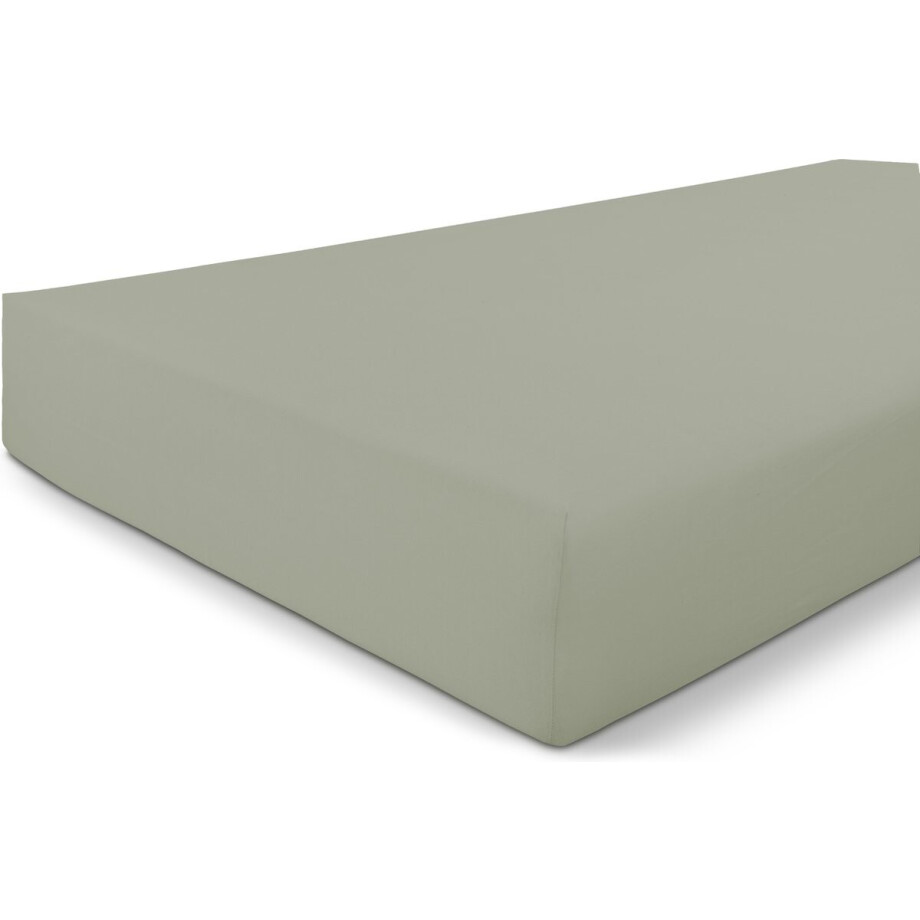 Byrklund Jersey Hoeslaken - Hoeslaken 140x200 - 100% Katoen - Grijsgroen Byrklund Jersey Hoeslaken - Hoeslaken 140x200 - 100% Katoen - Grijsgroen afbeelding 1