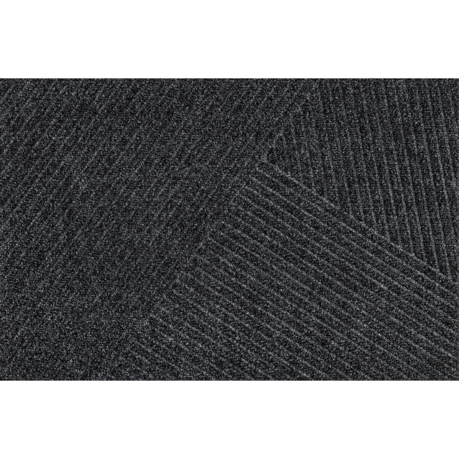 Kleen-Tex Dune Deurmat Stripes - 60 x 90cm - Dark Grey Kleen-Tex Dune Deurmat Stripes - 60 x 90cm - Dark Grey afbeelding 1