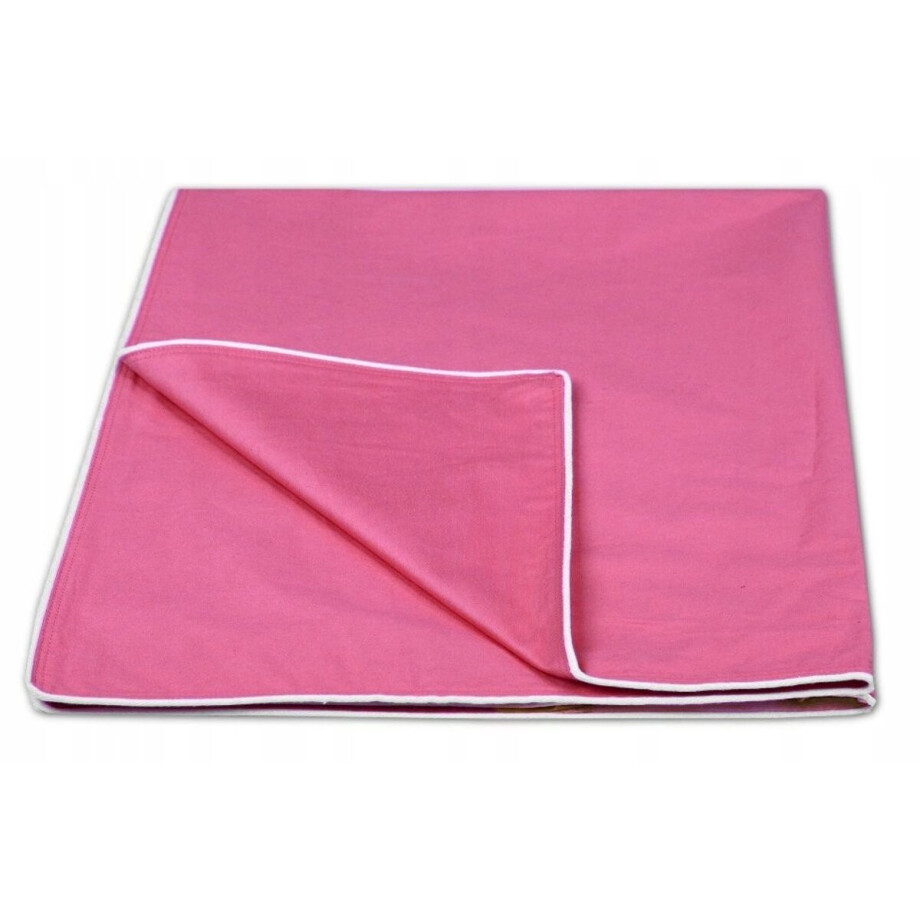 Katoenen kussensloop 40x40 cm - Roze afbeelding 1