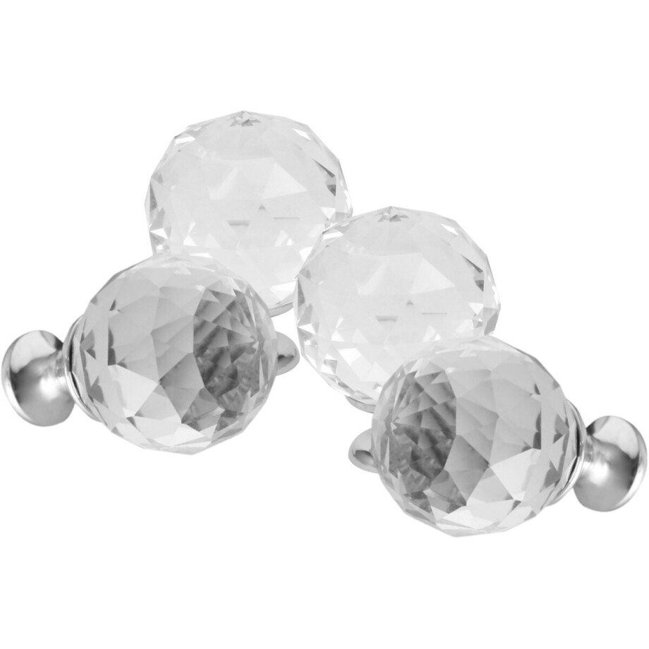 Domino® Meubelknop CRYSTAL PALACE C30mm M6 – WIT - 4 stuk - Hoge Kwaliteit Kastknop Deurknop - Deurknoppen voor kasten - Deurknopjes Meubelknoppen - Keukenkast Grepen - Ladeknop - Ladegreep - Kastgrepen Domino® Meubelknop CRYSTAL PALACE C30mm M6 – WIT - 4 stuk - Hoge Kwaliteit Kastknop Deurknop - Deurknoppen voor kasten - Deurknopjes Meubelknoppen - Keukenkast Grepen - Ladeknop - Ladegreep - Kastgrepen afbeelding 1