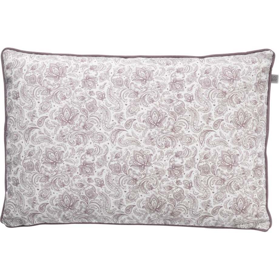 Dutch Decor CESAR - Sierkussen 40x60 cm - aubergine - paars - roze - bloemen - Inclusief binnenkussen Dutch Decor CESAR - Sierkussen 40x60 cm - aubergine - paars - roze - bloemen - Inclusief binnenkussen afbeelding 1