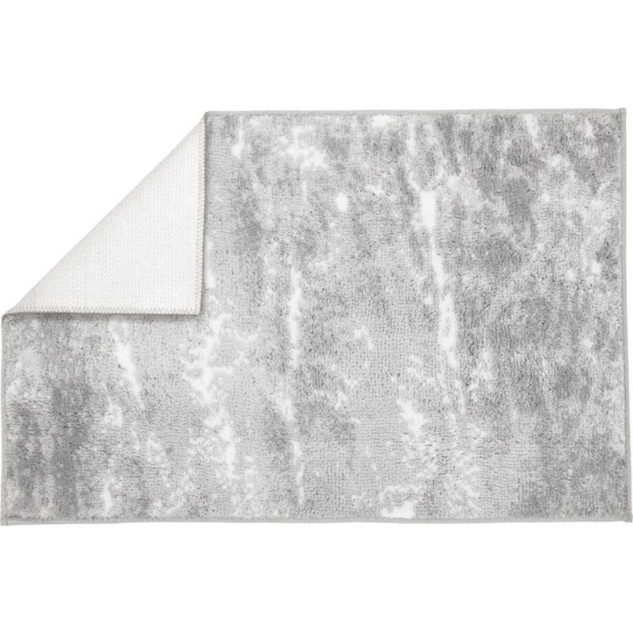 Kleine Wolke - Badmat Nevoa Silvergrey (grijs), 60x 90 cm afbeelding 1
