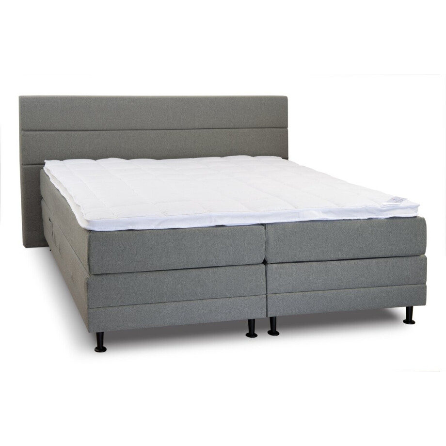 Vitality Pur Duo-Bed Matrastopper – 100x200 cm - Vochtregulerende topper – Rondom Elastiek - Ademend & Wasbaar afbeelding 1