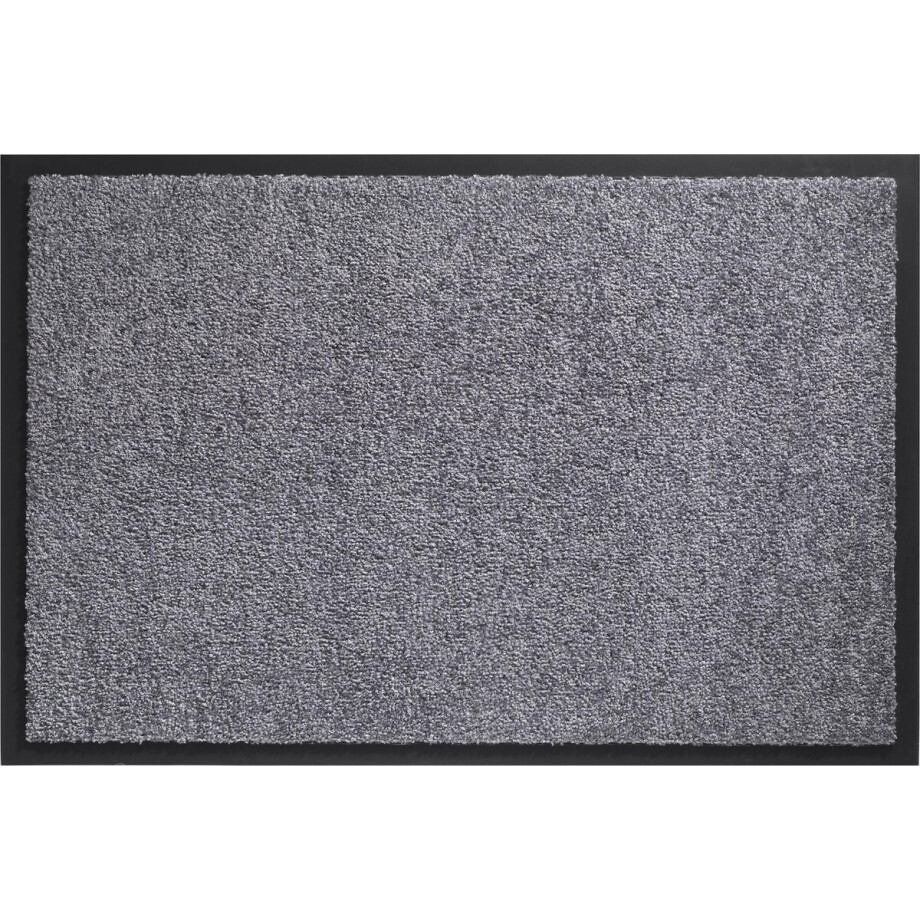 Deurmat schoonloopmat Twister 40 x 60 cm Grijs afbeelding 1