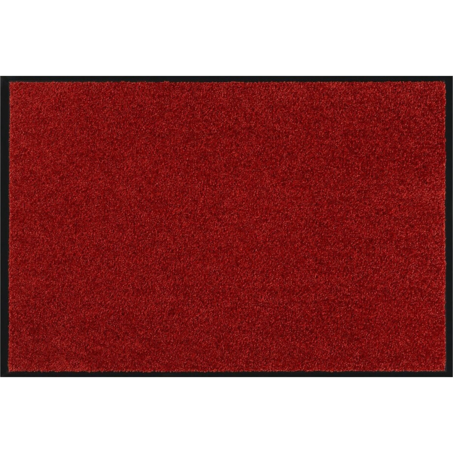 MD Entree - Deurmat - Schoonloopmat - Colorit Red - Vloerkleed - Met antislip - Wasbaar - Vocht absorberend - Hoge dichtheid 750gr/m² - 90 x 250 cm afbeelding 1