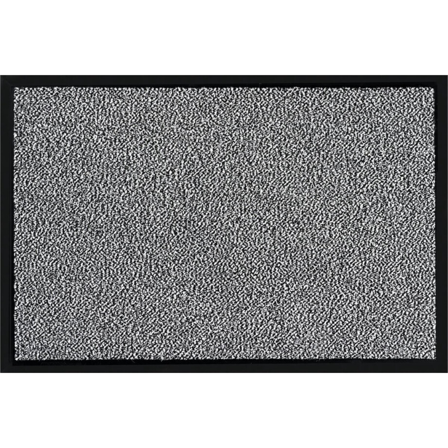 MD Entree - Deurmat - Schoonloopmat - Shannon - Zwart/Wit - 120 x 180 cm MD Entree - Deurmat - Schoonloopmat - Shannon - Zwart/Wit - 120 x 180 cm afbeelding 1