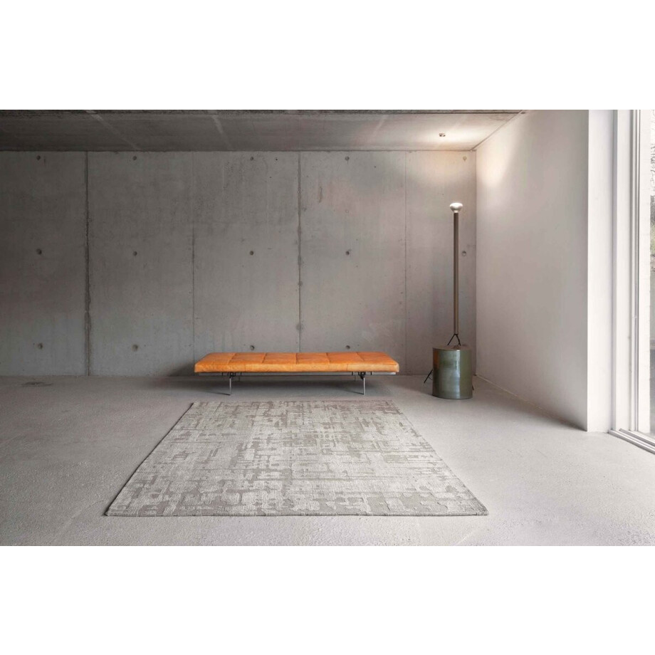 Wasbaar Binnen & Buiten Vloerkleed - 240 x 340 cm - Louis De Poortere Baobab Dry Beige - Laagpolig Tapijt - Gerecycled PET - Made in Belgium - Circulair Wasbaar Binnen & Buiten Vloerkleed - 240 x 340 cm - Louis De Poortere Baobab Dry Beige - Laagpolig Tapijt - Gerecycled PET - Made in Belgium - Circulair afbeelding 1