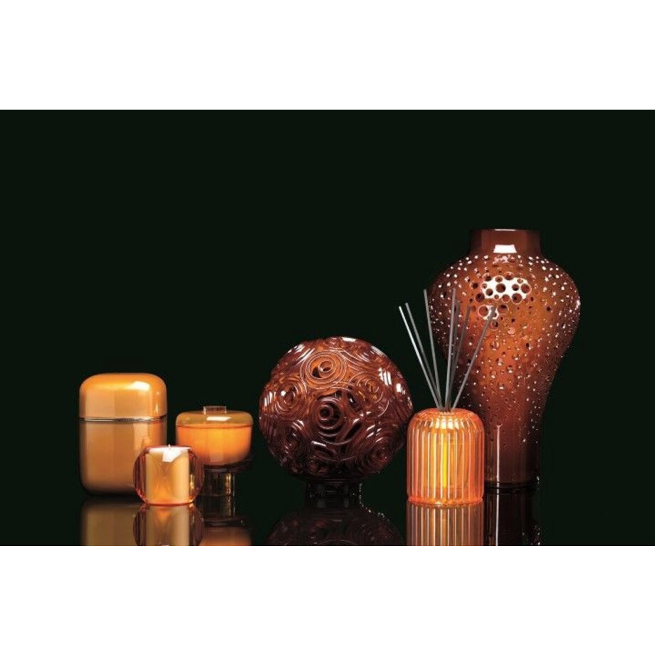 Kartell Fragrances - Kartell Dice Candle Orange Neroli - Acrylaat Kunststof - Oranje afbeelding 1