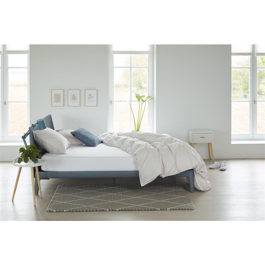 Beddinghouse Jersey - Hoeslaken - 140x200/220 - Wit Beddinghouse Jersey - Hoeslaken - 140x200/220 - Wit afbeelding 1