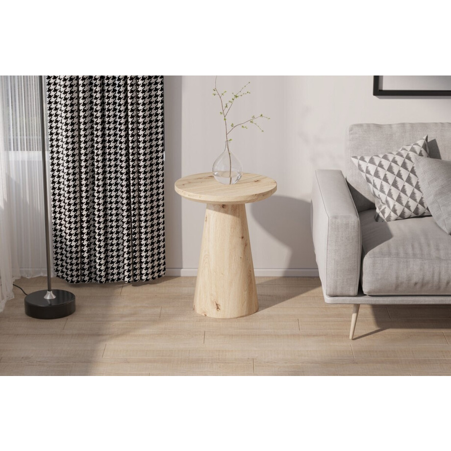 Salontafel / Bijzettafel 'Lukas' 45 cm Decor Oude Eik Salontafel / Bijzettafel 'Lukas' 45 cm Decor Oude Eik afbeelding 1