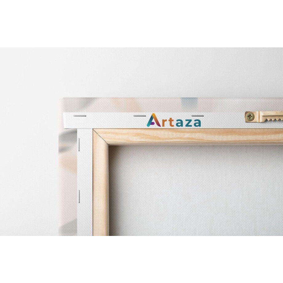 Artaza Canvas Schilderij Drieluik Abstracte Kunst - Scandinavische Style - 120x60 - Foto Op Canvas - Canvas Print afbeelding 1
