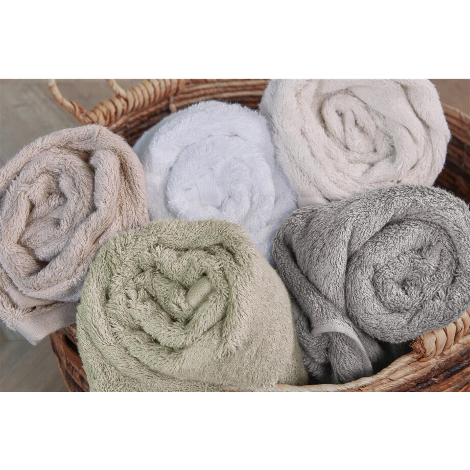 Beddinghouse Care Cotton Bamboo - Douchelaken - 70x140 cm - Beige afbeelding 1