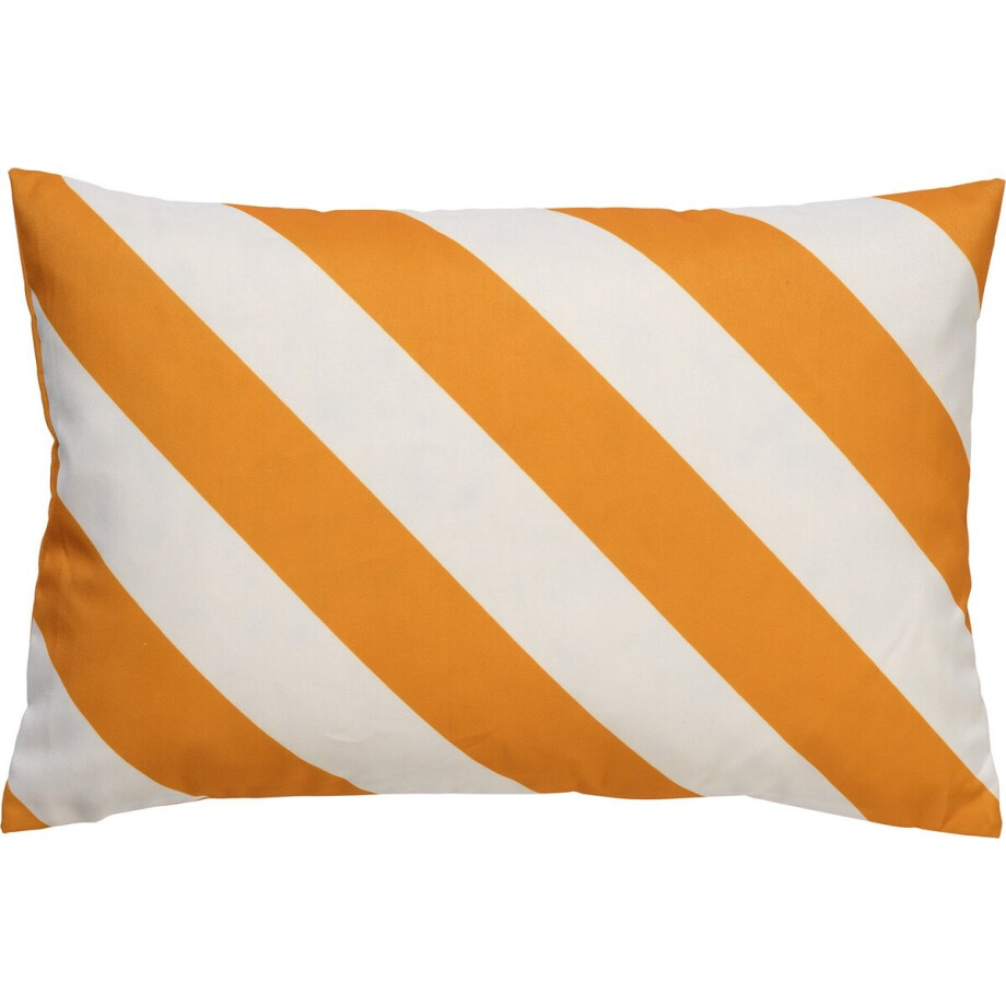Dutch Decor SANZENO - kussenhoes outdoor 40x60 cm - waterafstotend en uv-bestendig - gestreept - Golden Glow - wit en geel Dutch Decor SANZENO - kussenhoes outdoor 40x60 cm - waterafstotend en uv-bestendig - gestreept - Golden Glow - wit en geel afbeelding 1