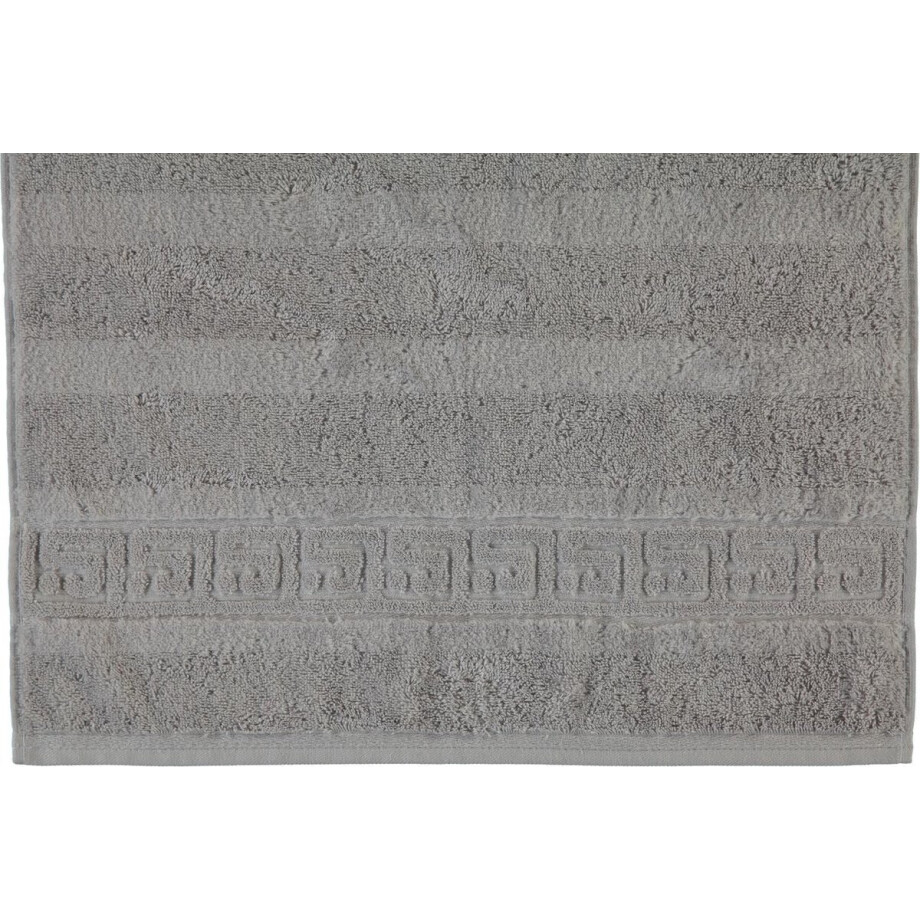 CAWÖ Noblesse Uni Badhanddoek - Zilver - 80x160 CAWÖ Noblesse Uni Badhanddoek - Zilver - 80x160 afbeelding 1