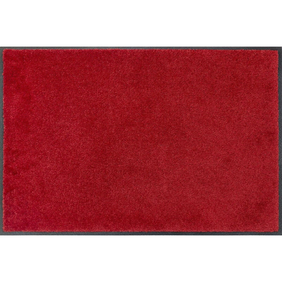 Kleen-Tex Deurmat Wash&Dry Regal Red, 60 x 90 cm. afbeelding 1