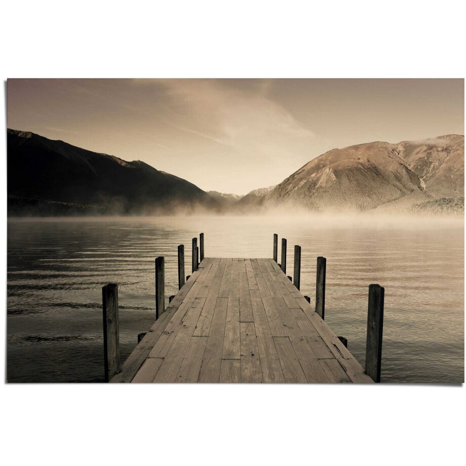 Poster Steiger in meer - 61 x 91,5 - Papier - REINDERS afbeelding 1