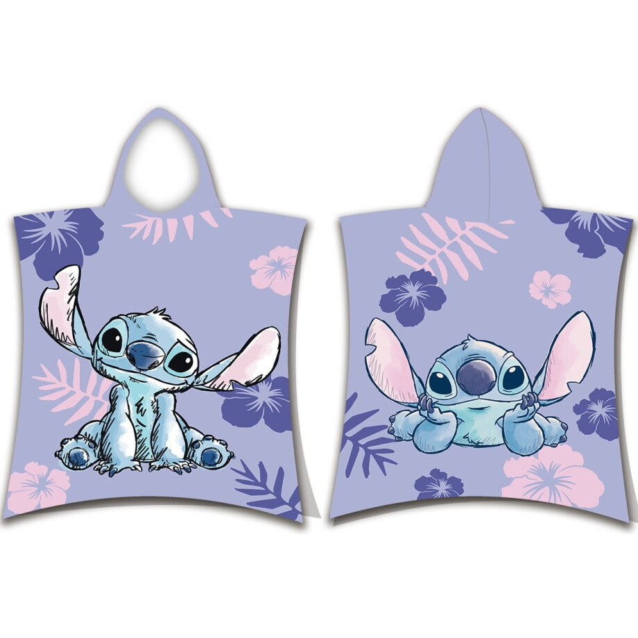 Disney Lilo & Stitch Poncho / Badcape, Aloha - 50 x 115 cm - Katoen afbeelding 1