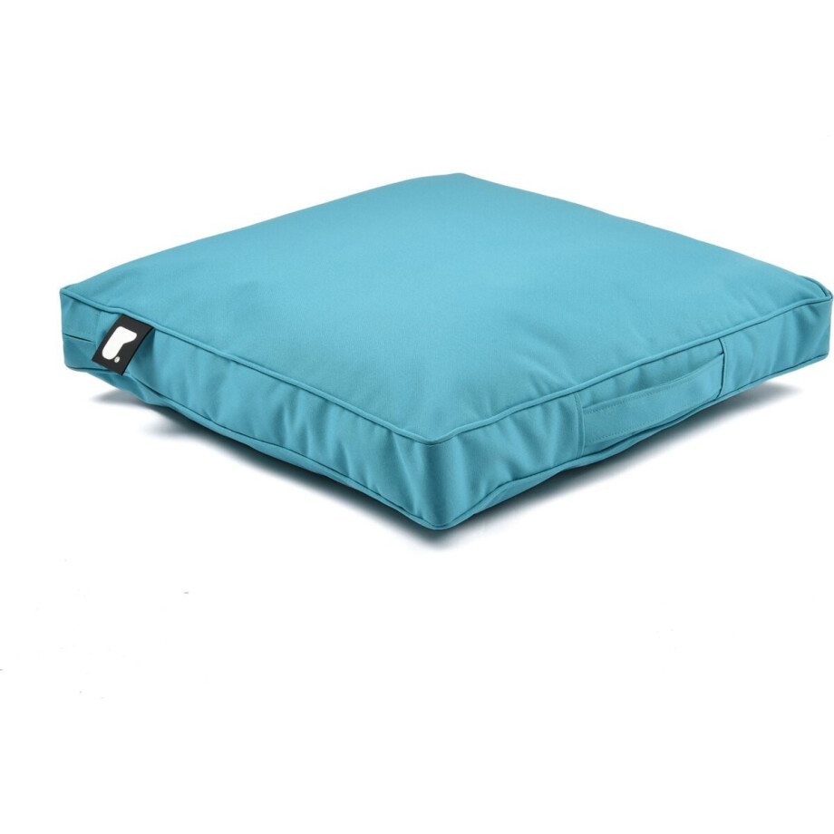 Extreme Lounging - b-pad vloerkussen - meditatiekussen - binnen & buiten - uv- en waterbestendig - 65x65cm - Aqua Extreme Lounging - b-pad vloerkussen - meditatiekussen - binnen & buiten - uv- en waterbestendig - 65x65cm - Aqua afbeelding 1