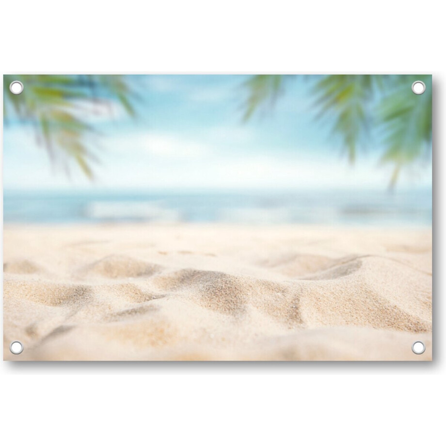 Zee Golven Strand - Tuinposter 120x80 - Wanddecoratie - Minimalist - Natuur Zee Golven Strand - Tuinposter 120x80 - Wanddecoratie - Minimalist - Natuur afbeelding 1