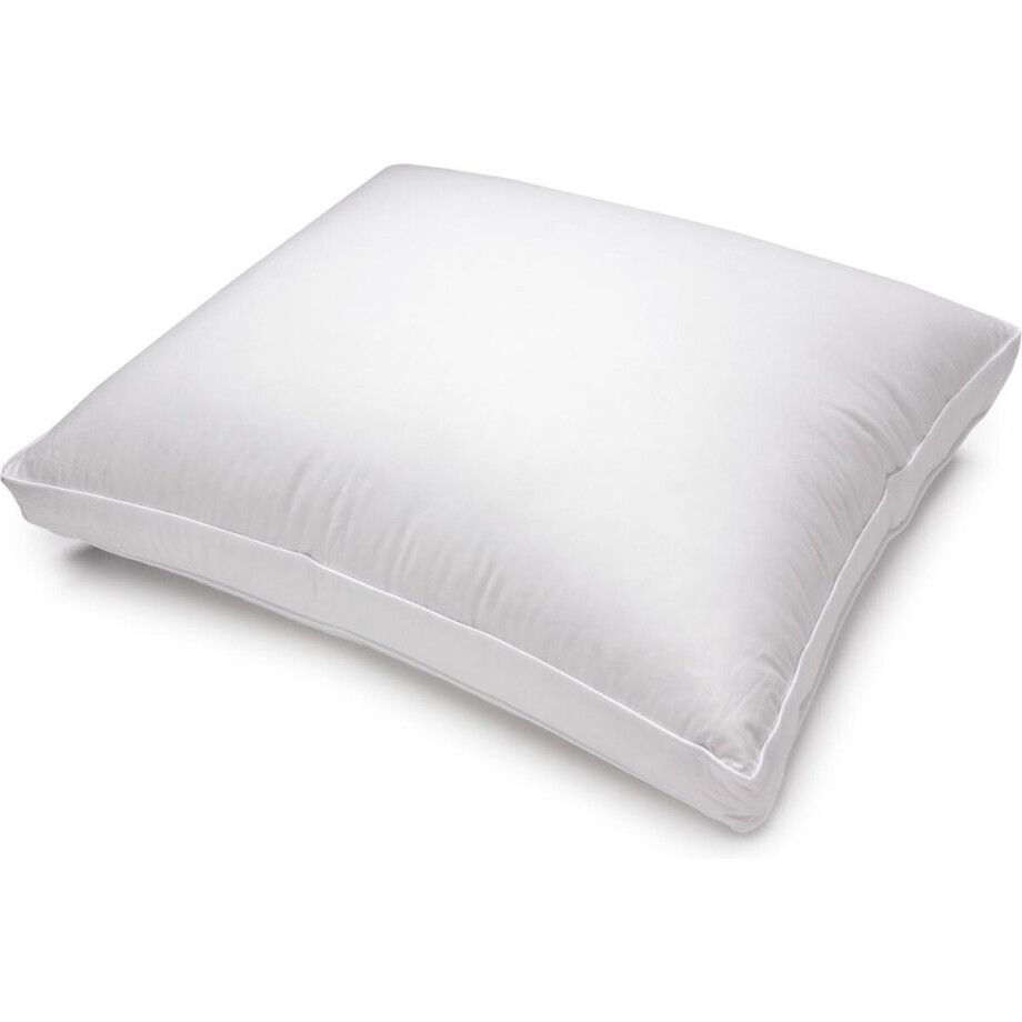 White Cloudz - donzen kussen CLOUDZ 90 - 60x60 cm - boxmodel - 90% dons - Wit afbeelding 1