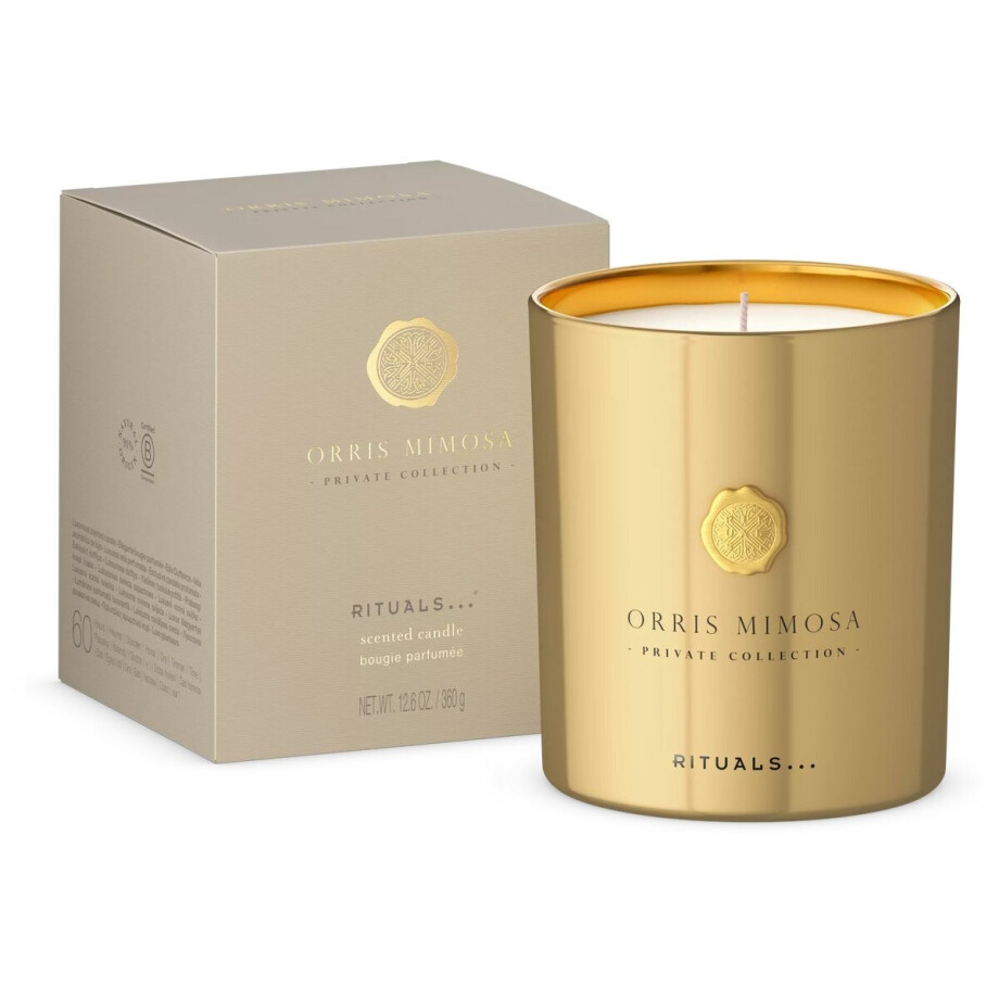 Rituals - Orris Mimosa - Scented Candle 360 gram - Rituals Kaars 360 gram Rituals - Orris Mimosa - Scented Candle 360 gram - Rituals Kaars 360 gram afbeelding 1