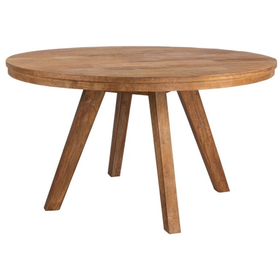 DTP Home Eettafel Tradition rond teakhout - 140x140x78 cm afbeelding 1