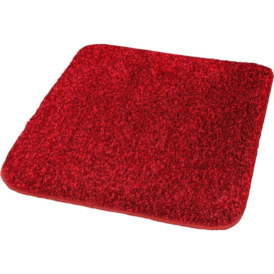 Kleine Wolke - Badmat Relax robijnrood 55x 65 cm afbeelding 1