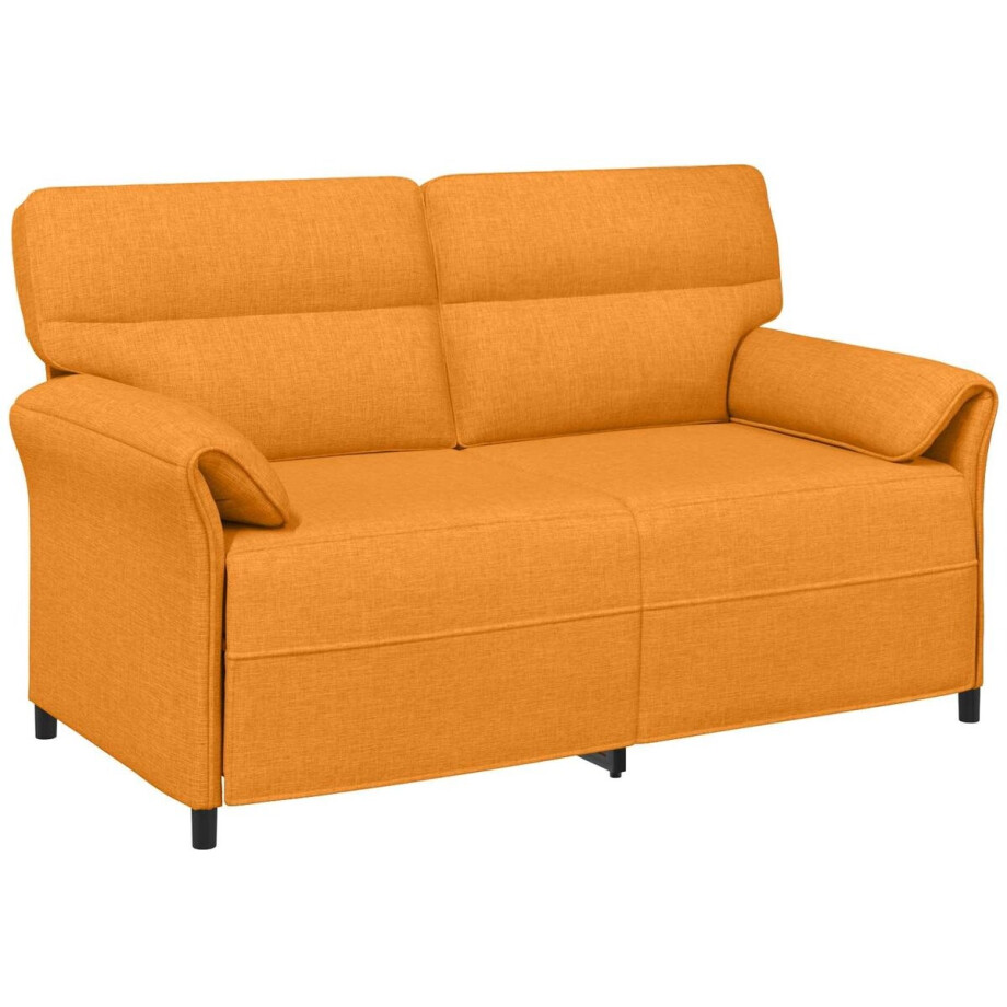 vidaXL - Bank - 100% - polyester - metalen - frame - MDF, - Multiplex afbeelding 1