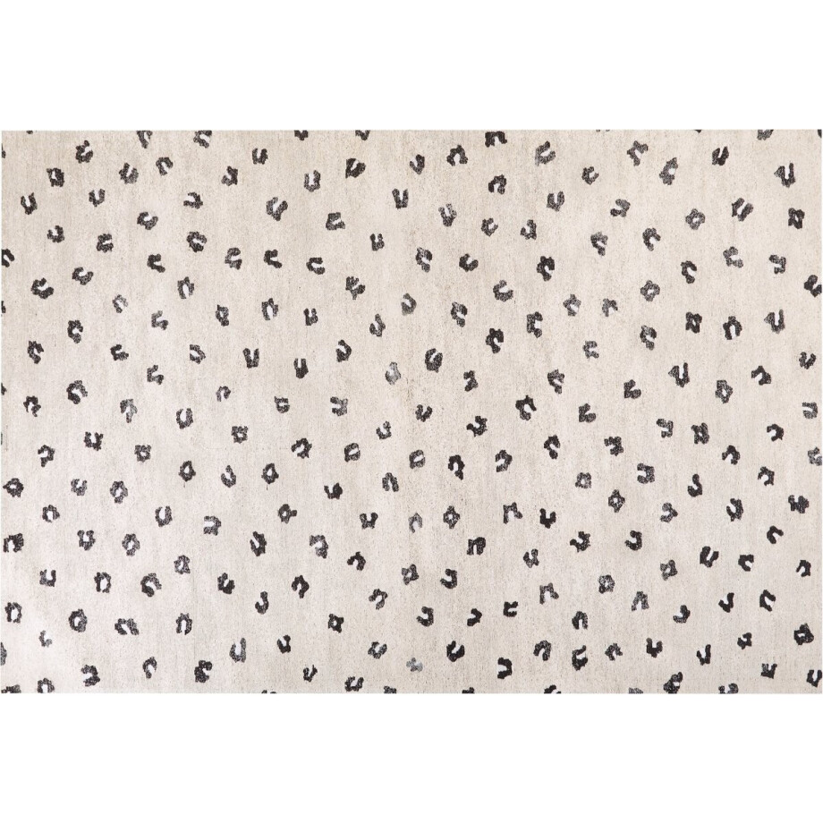 BELIANI AFIS - Vloerkleed - Lichtbeige - 160 x 230 cm - Katoen afbeelding 1